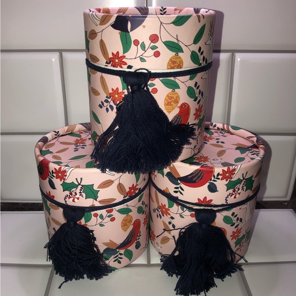 3 Jar Holiday Candle Set - Picture 2 of 4